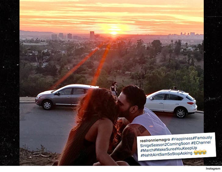 Khloe Kardashian's BFF -- I'm Dating Ronnie From 'Jersey Shore' :: 1209-ronnie-magro-new-girlfriend-with-caption-instagram-4