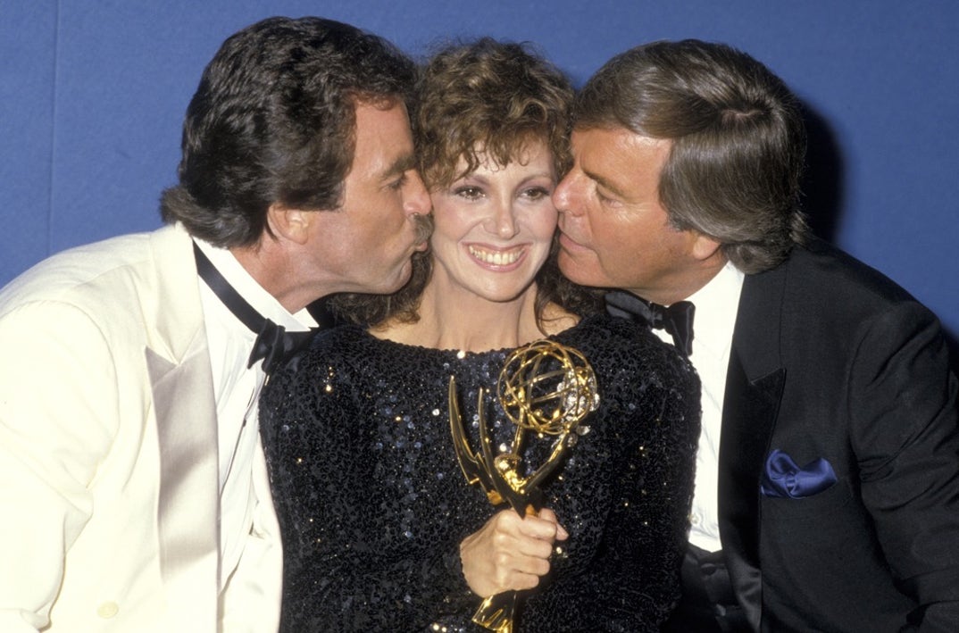 Tom Selleck, Marlo Thomas, and Robert Wagner -- 38th Annual Primetime Emmy Awards