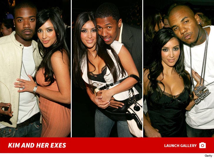 Kim Kardashian and Her Exes