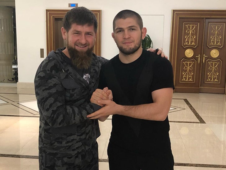 Khabib Nurmagomedov Hangs with Chechen Leader After Alleged 'Gay Purge' :: 0204-khabib-nurmagomedov-insta-1