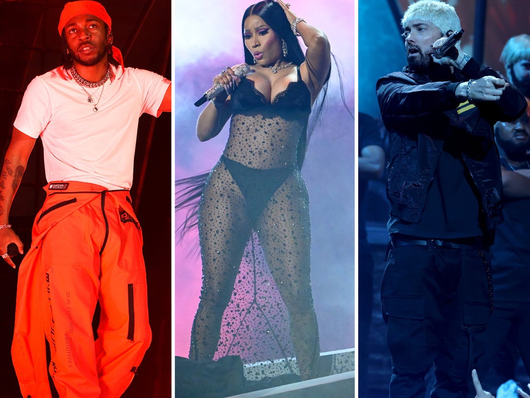 Kendrick Lamar vs. Nicki Minaj vs. Eminem -- VMAs Rappers Edition