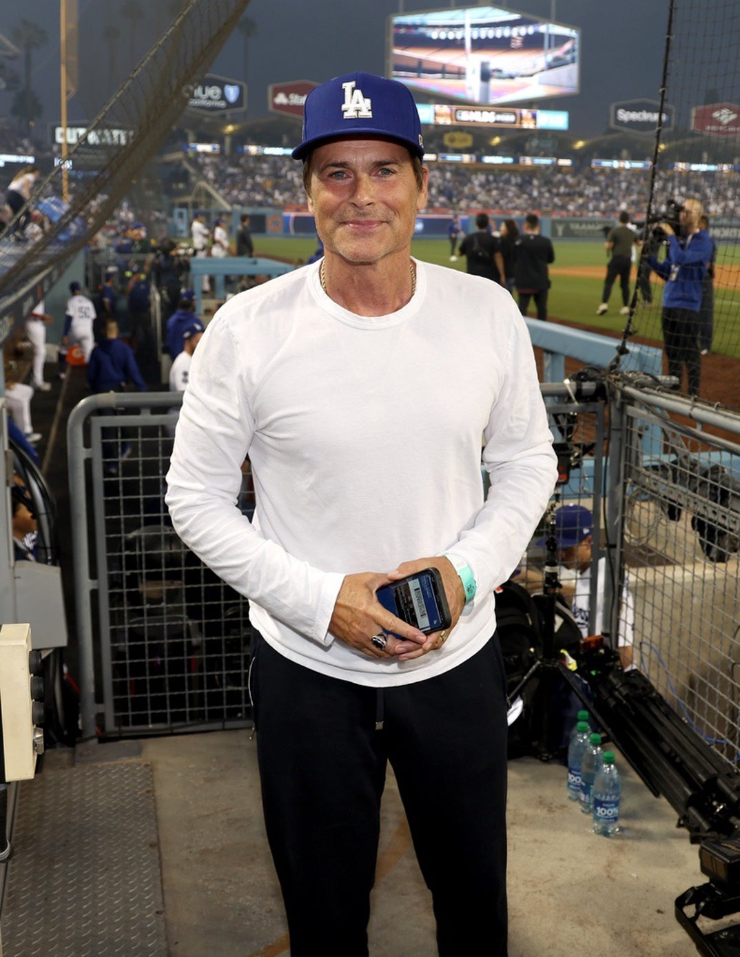 Rob Lowe Dodgers Fan 6