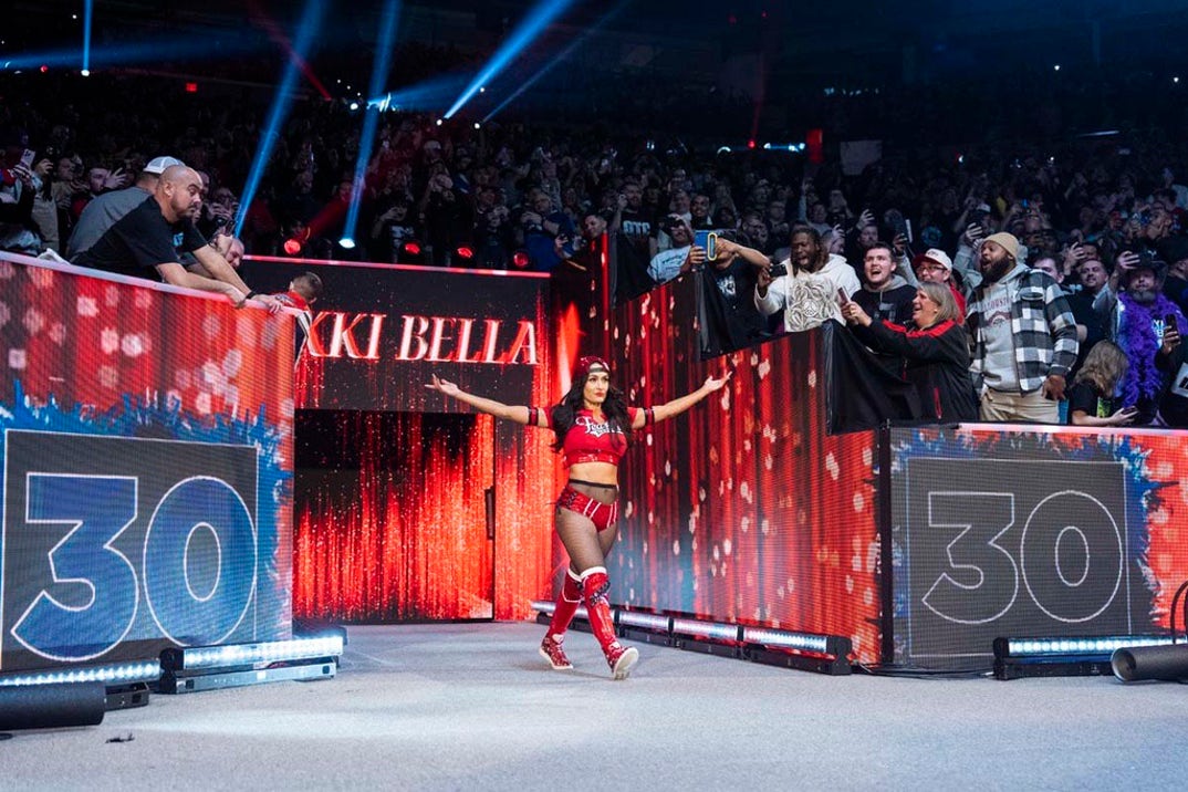Nikki Bella makes her WWE return at #30.