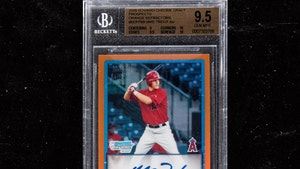 Mike Trout Signed Rookie Card Fetches $186,000 at Auction