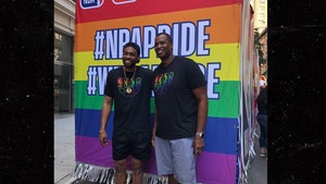 Jabari Parker Parties on NBA Pride Float in NYC