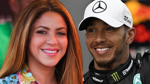 Shakira Hangs Out with Lewis Hamilton After Latest F1 Race