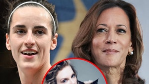 Kamala Harris caitlin clark taylor swift