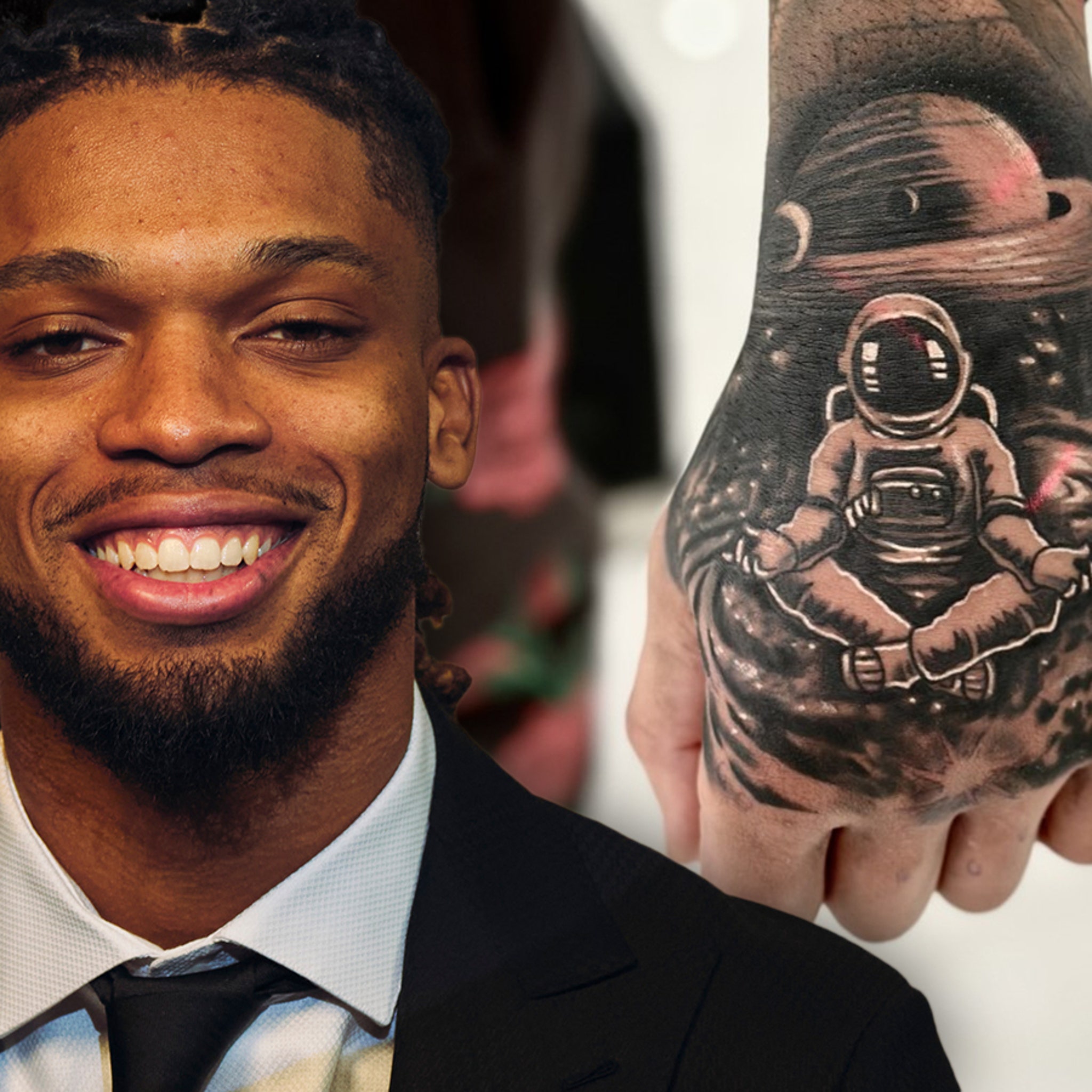 Damar Hamlin Gets Out Of This World Tattoo As He Continues To Recover