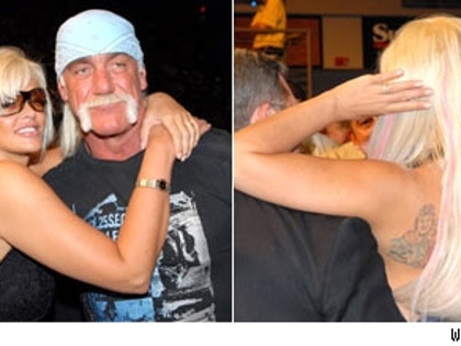 Anna Nicole, Hulk Hogan and Howard K Stern