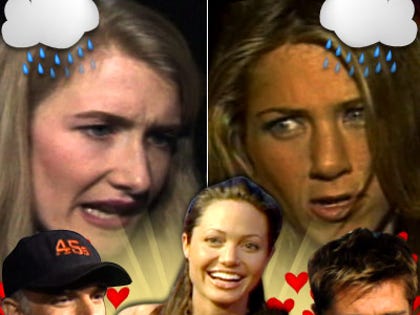 Jen Aniston, Laura Dern and Angelina Jolie
