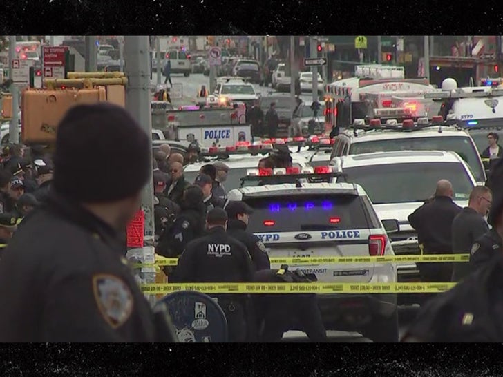 Brooklyn Subway Shooting -- Police On The Scene