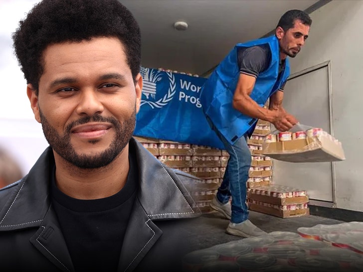 The Weeknd provides meals in Gaza