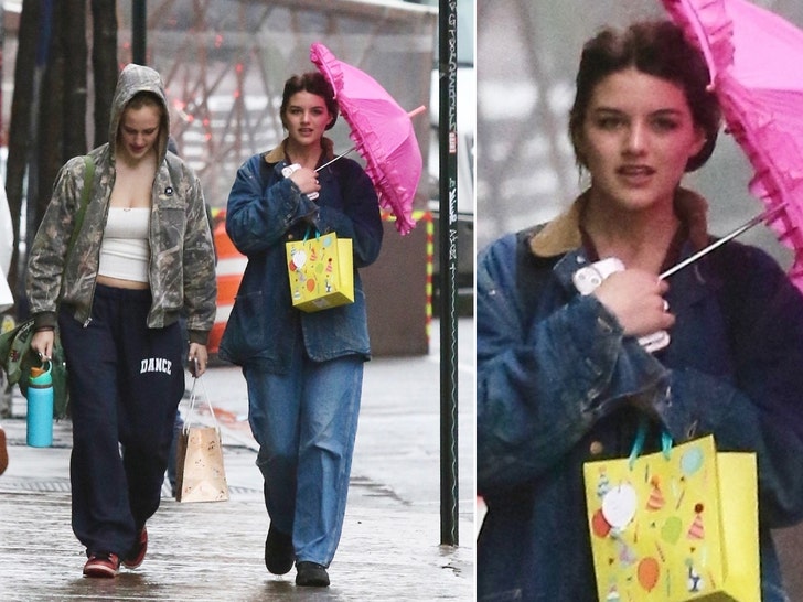 Suri Cruise Rings in 18th Birthday In NYC While Tom On Set in London