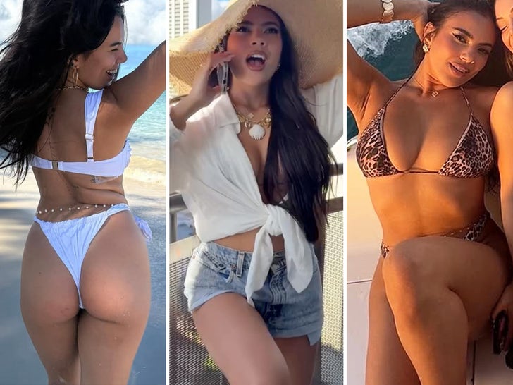 Adelaine Morin Hot In Hawaii ... Aloha!