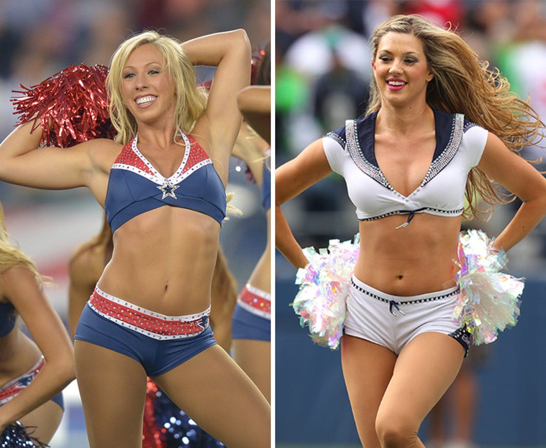 Patriots Cheerleaders vs. Seahawks Cheerleaders -- Who'd You Rather?!