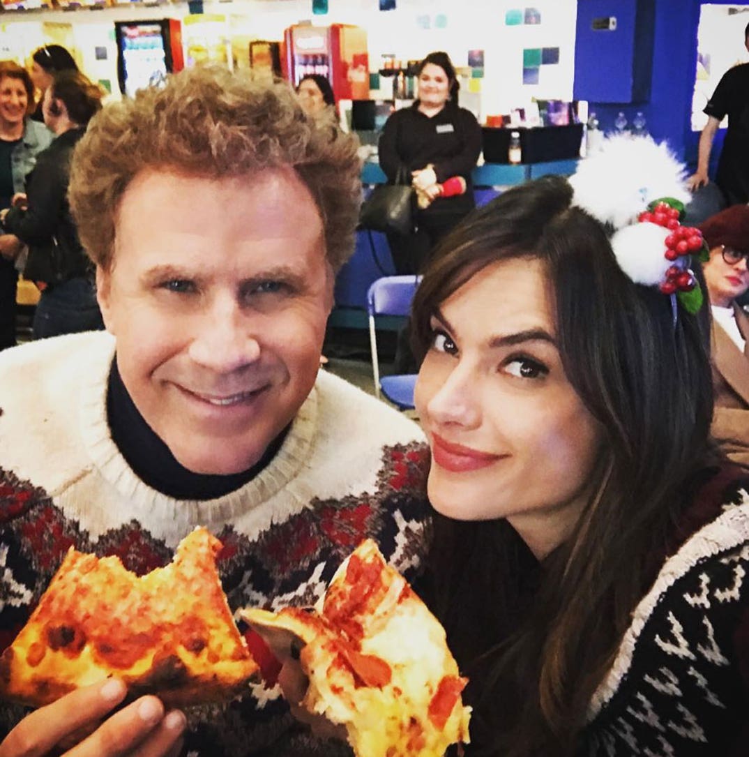 Will Ferrell and Alessandra Ambrosio