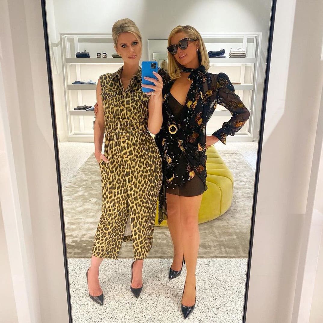 Nicky and Paris Hilton
