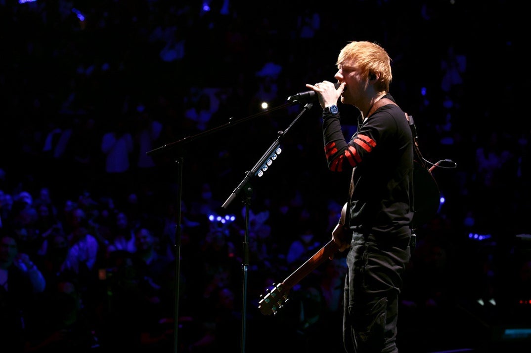 Ed Sheeran Performance photos 6