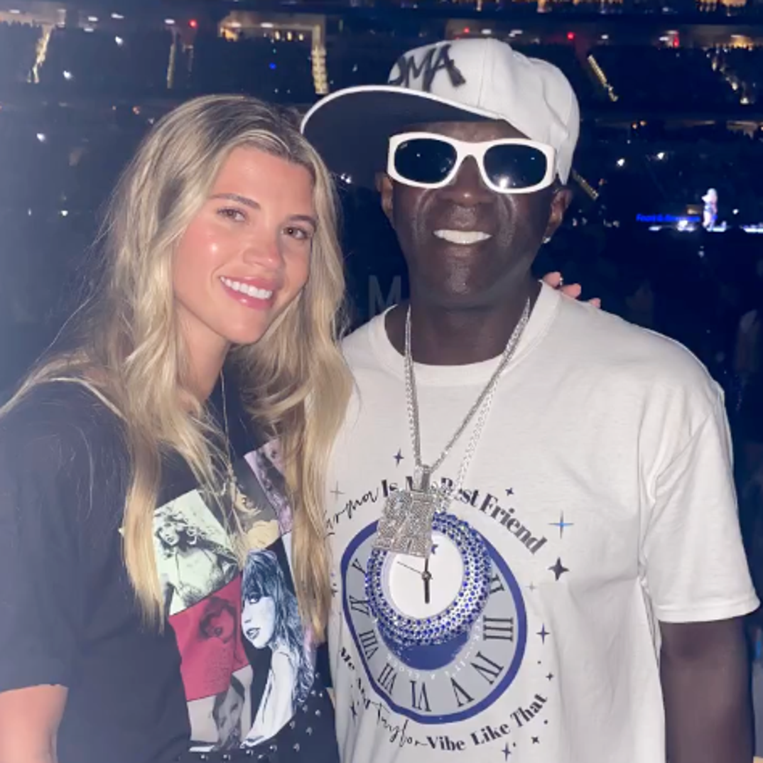 Sofia Richie Grainge and Flavor Flav