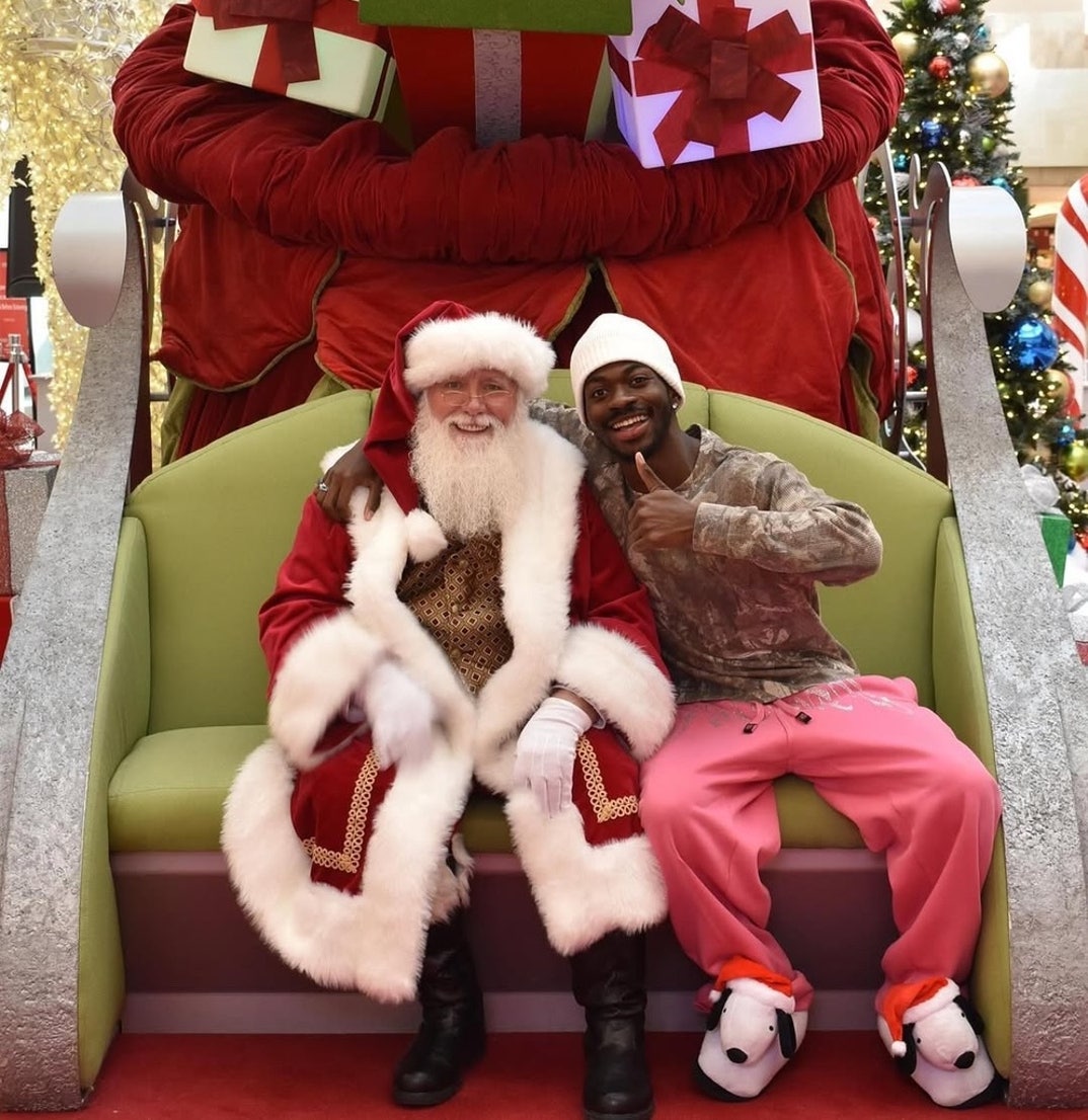 Stars With Santa Claus -- Ho Ho Ho!