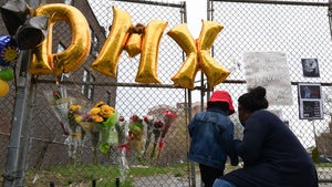 DMX Fans Create Makeshift Memorial Outside White Plains Hospital