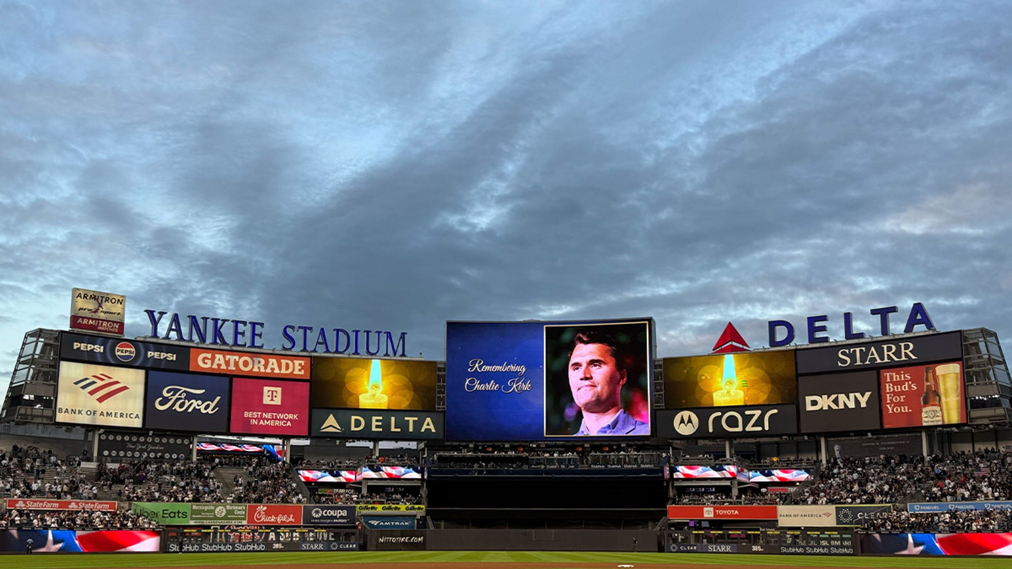 New York Yankees Honor Charlie Kirk With Moment Of Silence Hours After Assassination