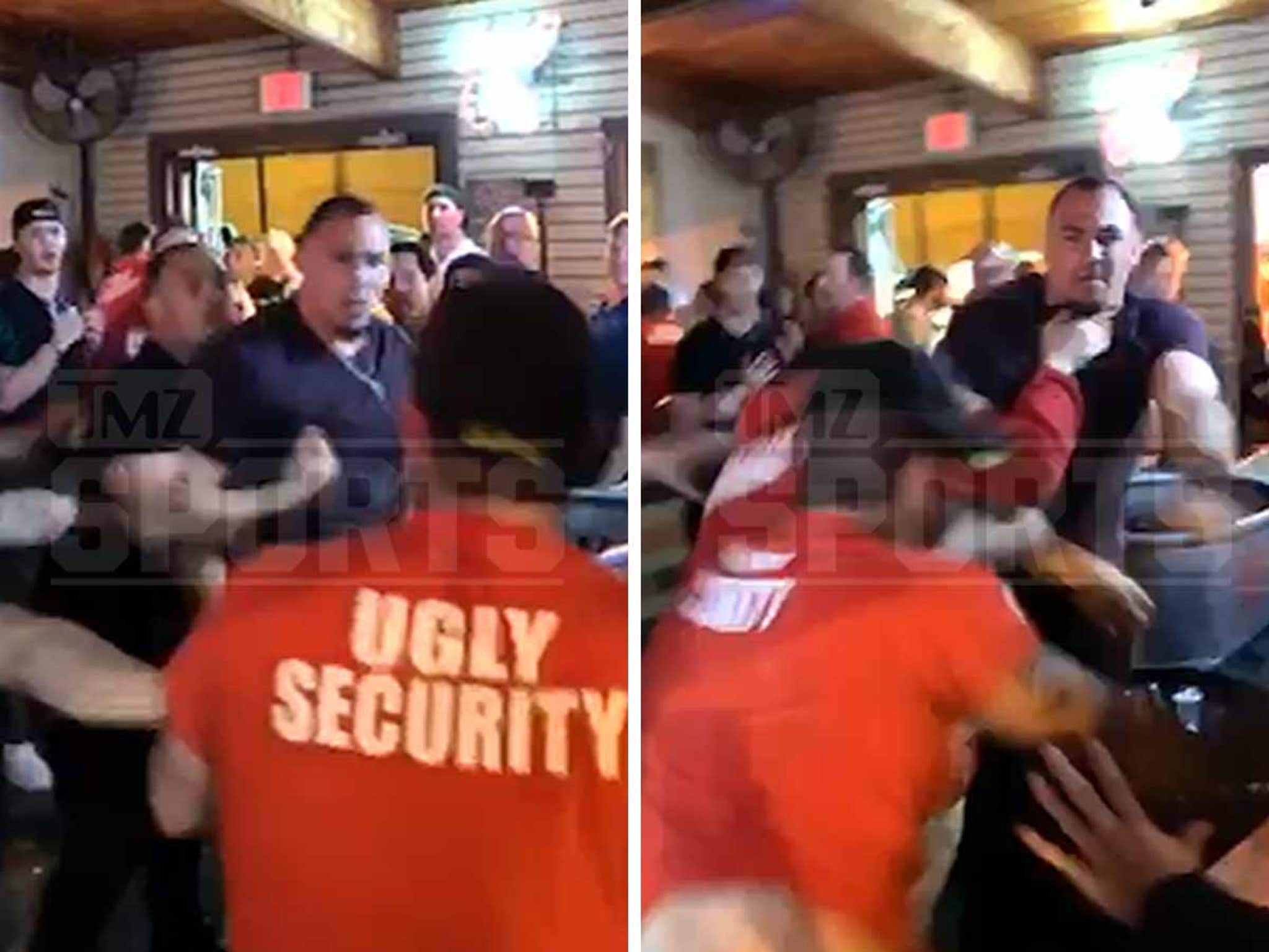 Dallas Cowboys fans brawl in bar after loss (Video)