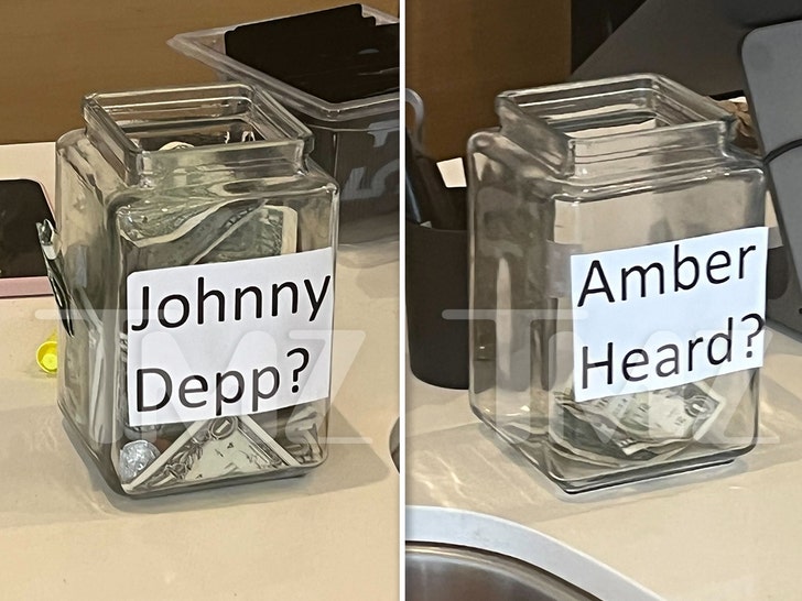 Johnny Depp escucha Amber Tip Jar Dialogue Cafe