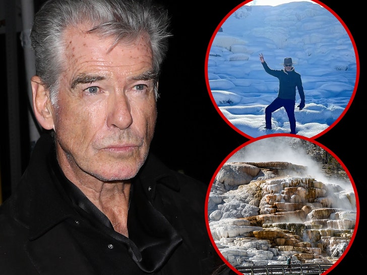 Actor Pierce Brosnan pleads guilty to illegal hiking charge in Yellowstone case