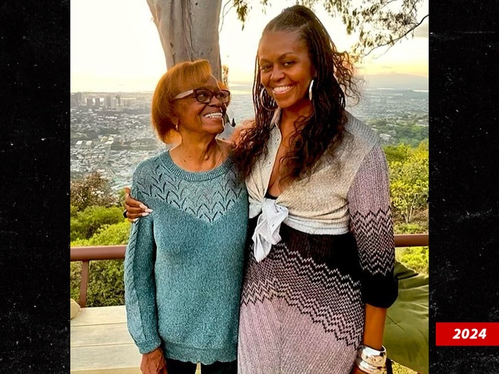 Michelle Obama and her mom insta 2