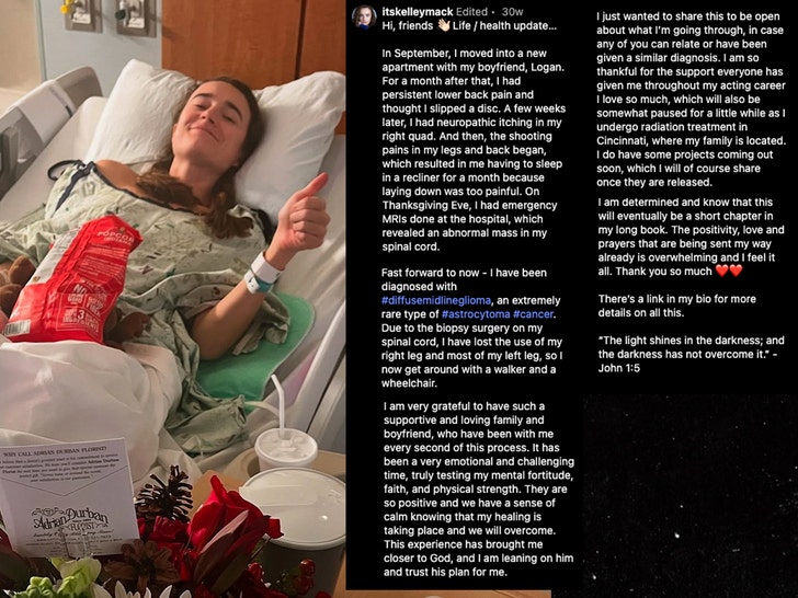 Kelley Mack's cancer announcement 2