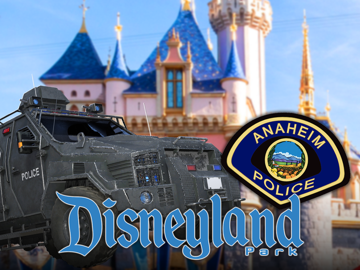 disneyland swat police main getty