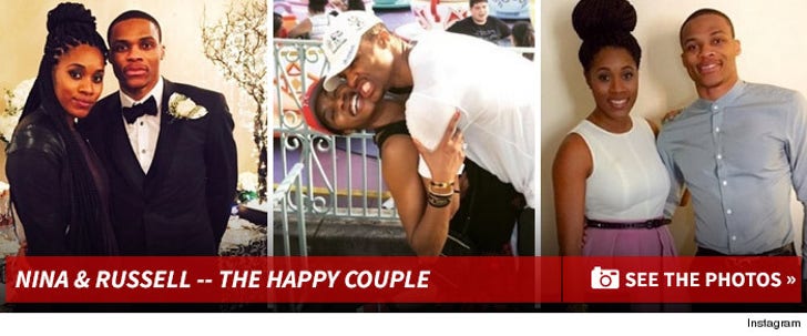 Nina Earl & Russell Westbrook -- The Happy Couple