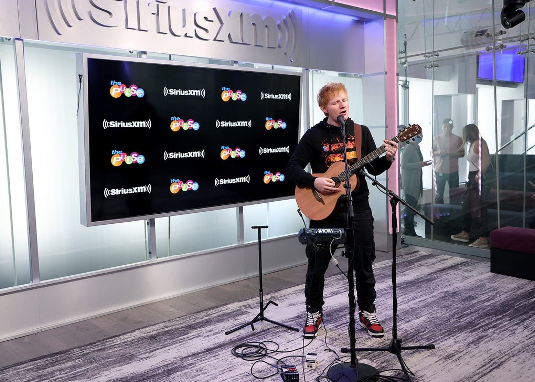 Ed Sheeran Performance photos 1