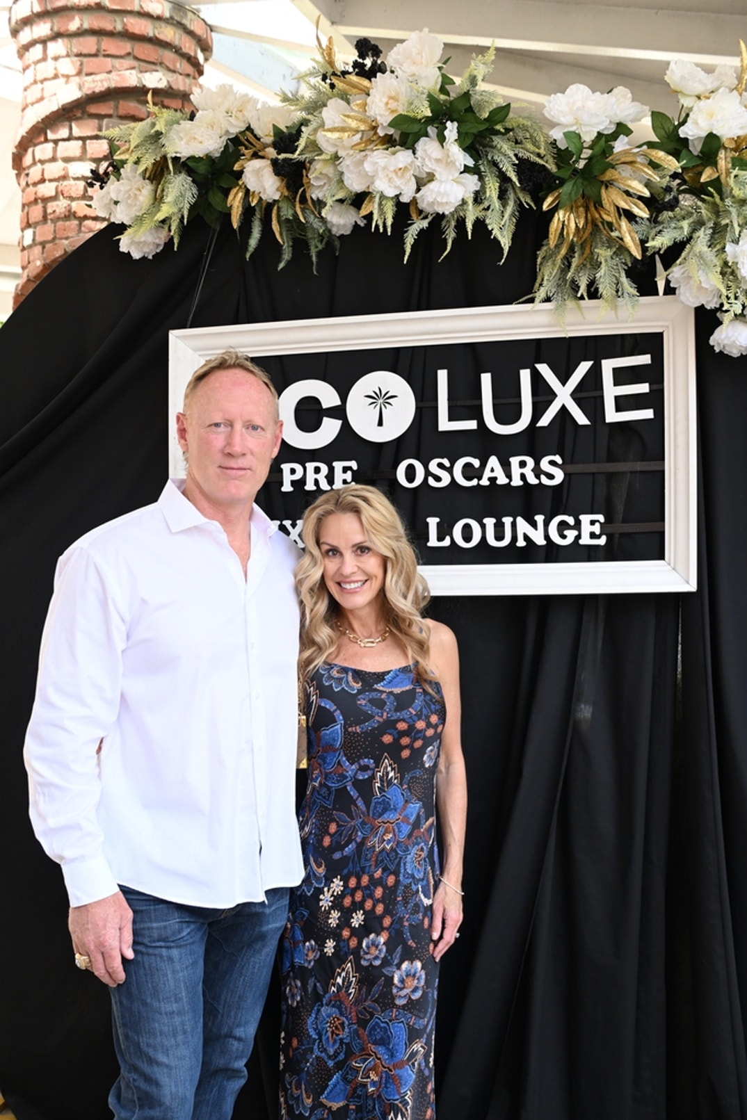 Former NFL Pro, Matt Vanderbeek and wife Brandi Vanderbeek, attends the ECOLUXE Luxury Lounge benefiting Wagmor Pets Dog Rescue, on Friday, March 13th, 2026 in Beverly Hills, California.