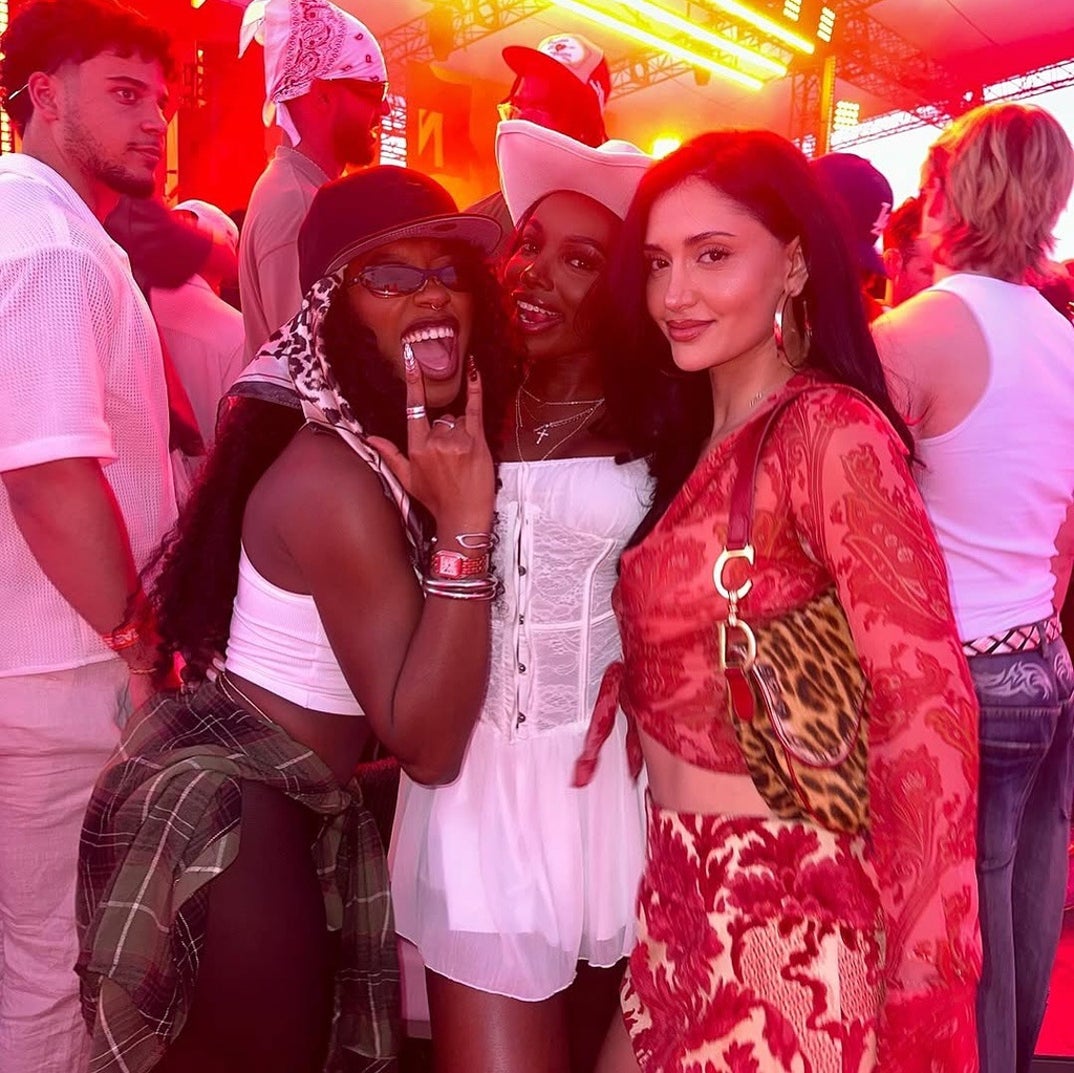 Serena Page, JaNa Craig and Leah Kateb