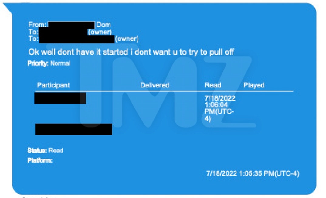 Inidivual Mazkenie Shirilla Accusing Dominic Russo 6