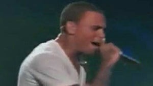 Chris Brown Breaks Down Crying During MJ Tribute