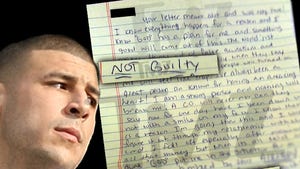 Aaron Hernandez Jail Letter -- God Put Me In Jail