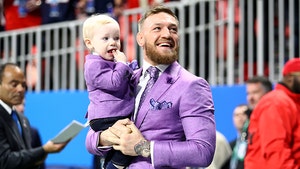 Conor McGregor Brings Conor Jr. to Super Bowl, The Stars Arrive!