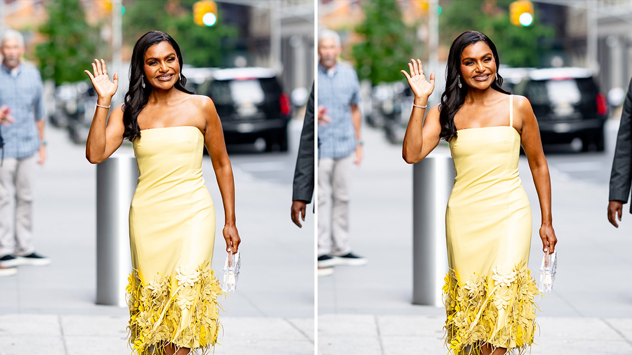 Mindy Kaling Stuns in Yellow: Spot the NYC Street Style Sabotage!