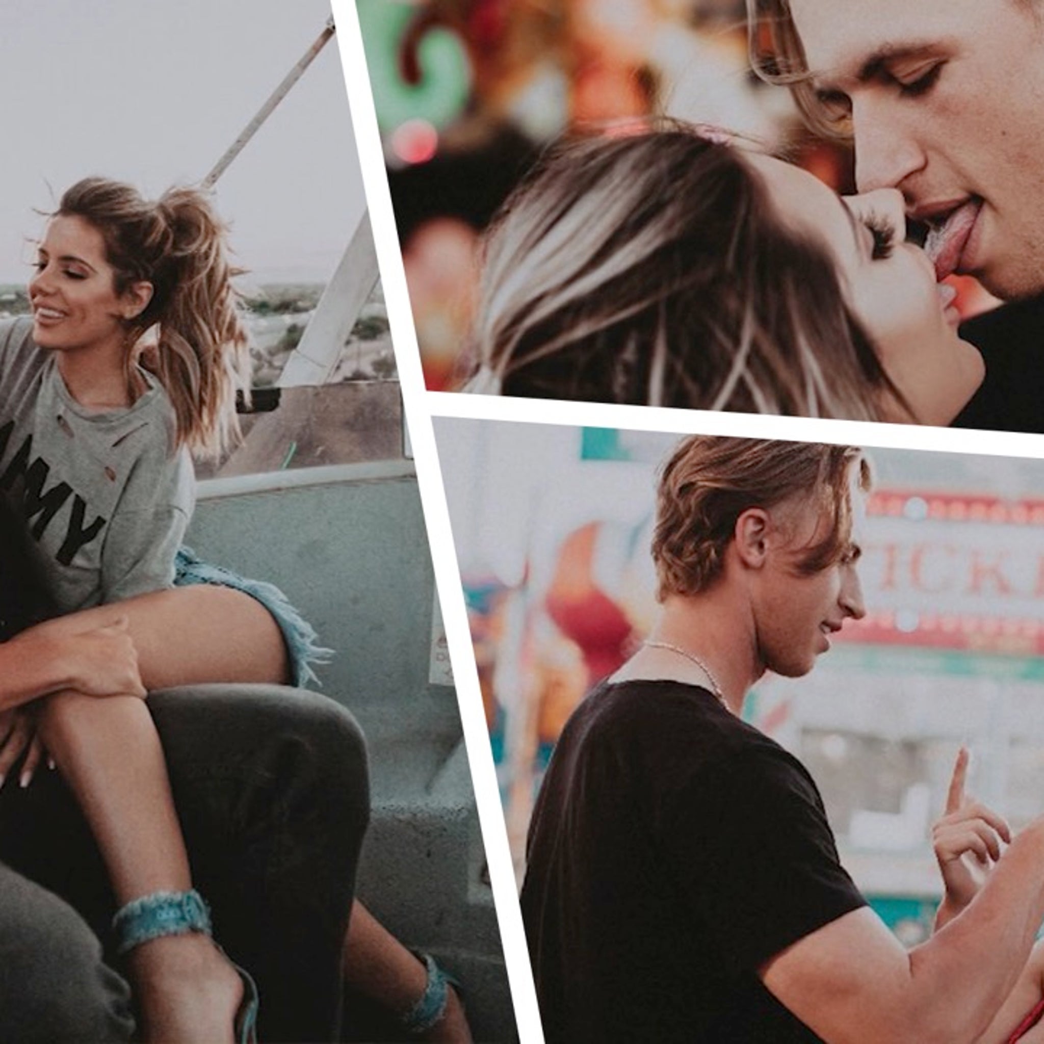 Brielle Biermann and Michael Kopech: Pack On The PDA