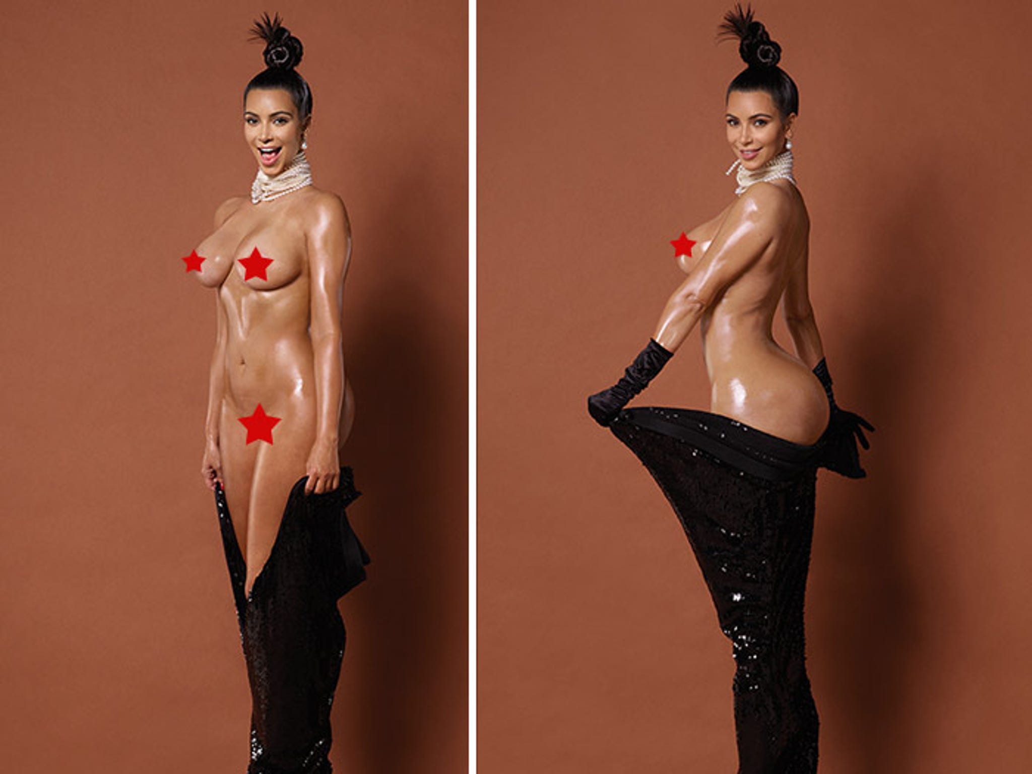 Kim kardashian naked real