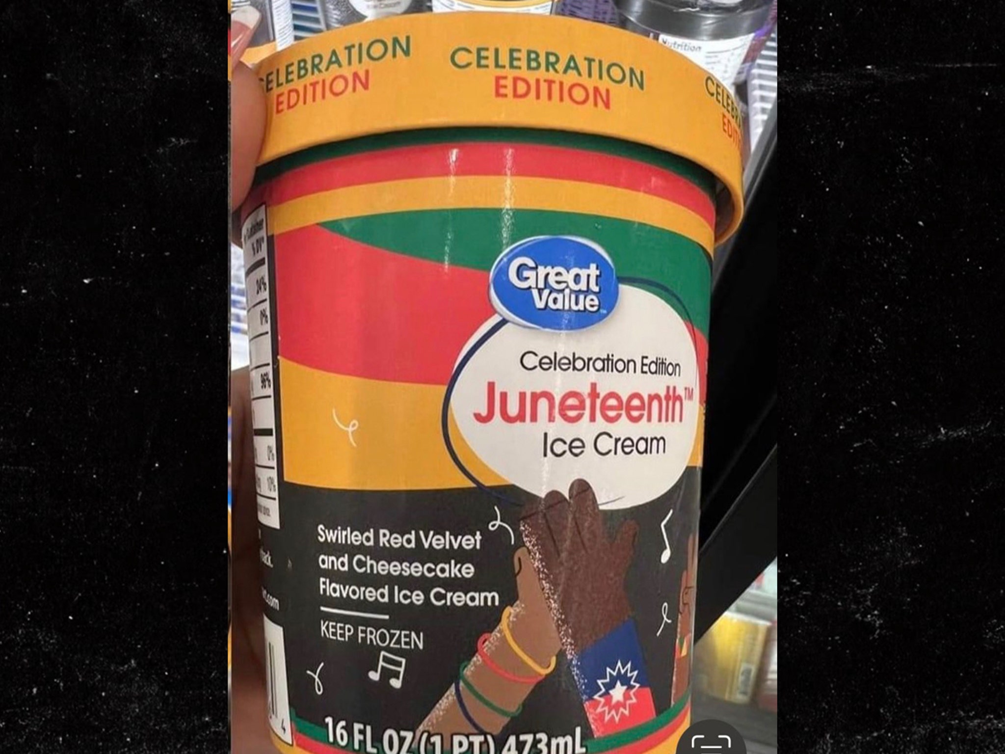 Walmart's Juneteenth 'Celebration' Ice Cream Draws Backlash