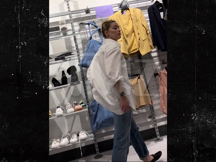 Amber Heard Spotted Shopping at TJ Maxx, $8.3 Million Judgment Looms