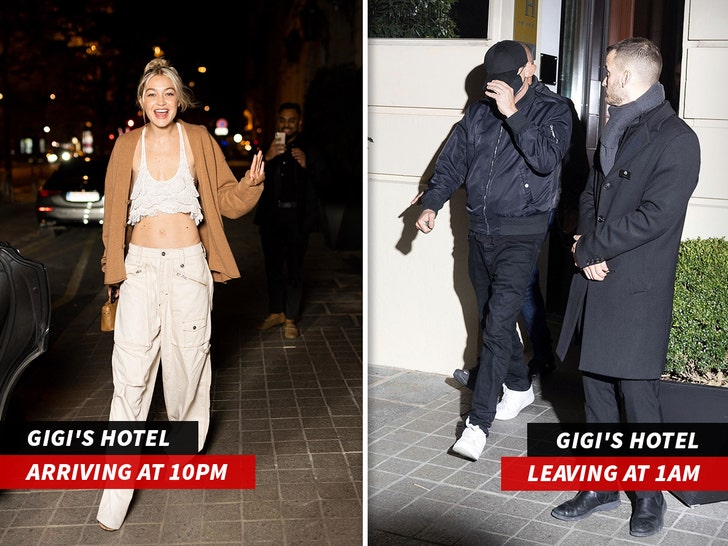 Leo DiCaprio and Gigi Hadid Spotted at Same Paris Hotel During Fashion Week