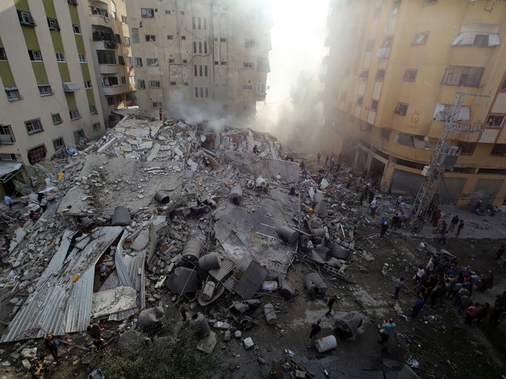 Aftermath Of Israel Attack