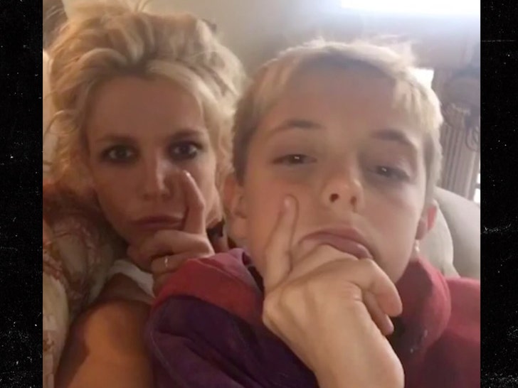 Britney Spears e crianças