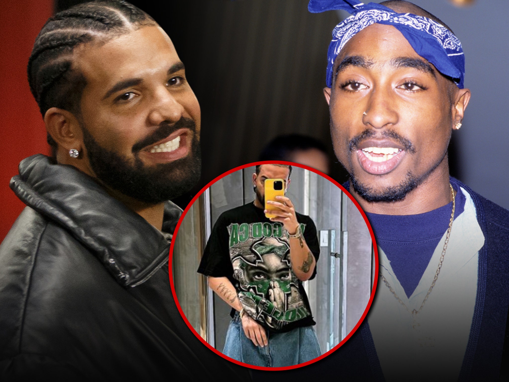 Drake Flaunts Tupac Allegiance in Houston Local DJ Says Not Like Us Banned