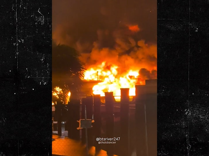 Metro Boomin's Rented Yacht Engulfed by Flames in Miami